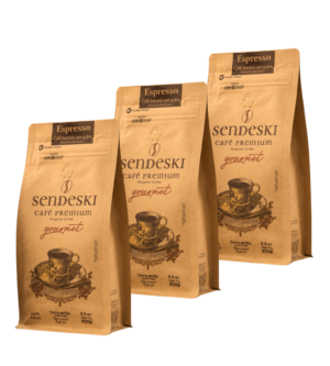 Kit Café Gourmet Espresso 250g - Em Grãos - 3 pacotes